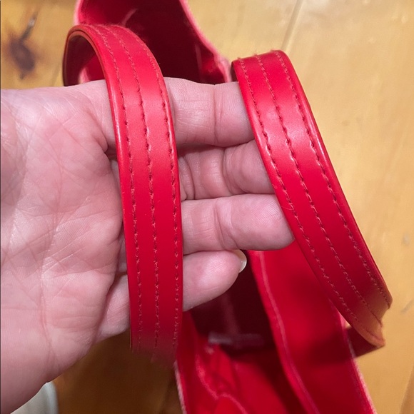 Clinique Bag Mini Tote Red White 11”x 9 1/2” - Picture 12 of 12